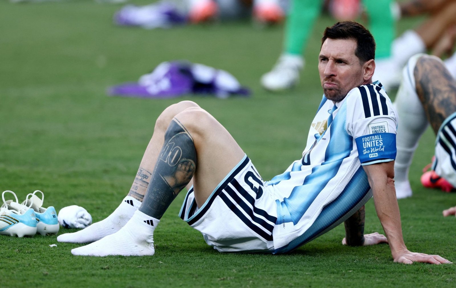 Pathetic Argentina antics were a shameful end to Lionel Messi’s World Cup career