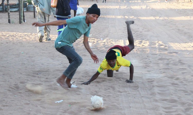 Gobabis Youth Chasing Messi, Mbappé Dreams