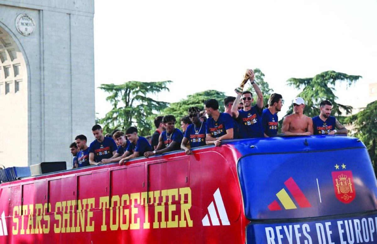 Spain's World Cup Heroes Bask in Adoring Crowds as Madrid ERUPTS in Joy