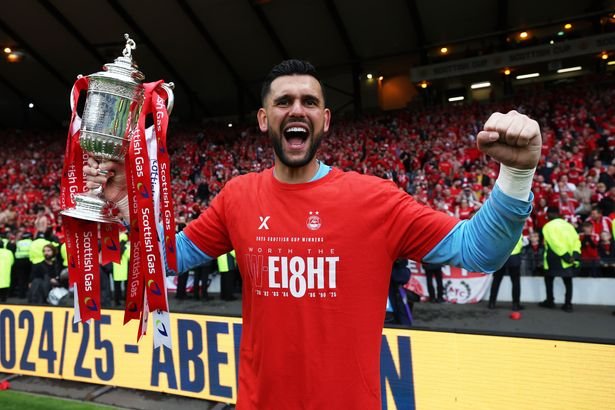 Dimitar Mitov Aberdeen transfer asking price revealed as Stephen Robinson makes exit admission