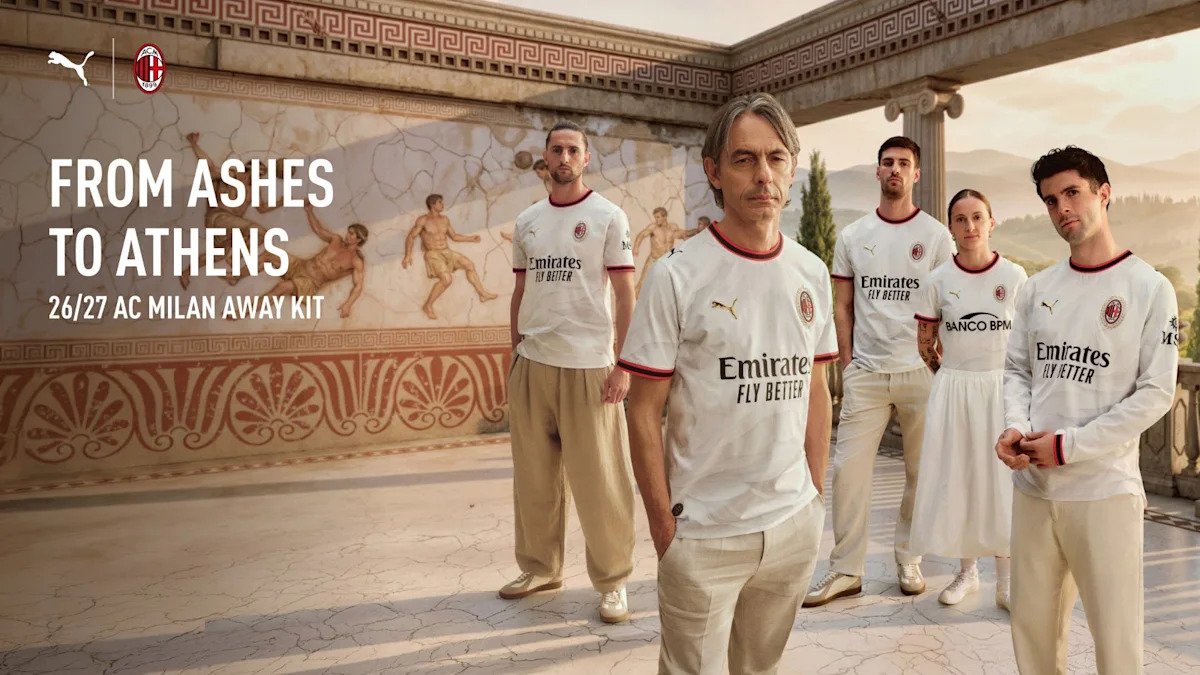 AFTER ISTANBUL, THERE IS ALWAYS ATHENS: AC MILAN AND PUMA UNVEIL THE NEW 2026/27 AWAY KIT