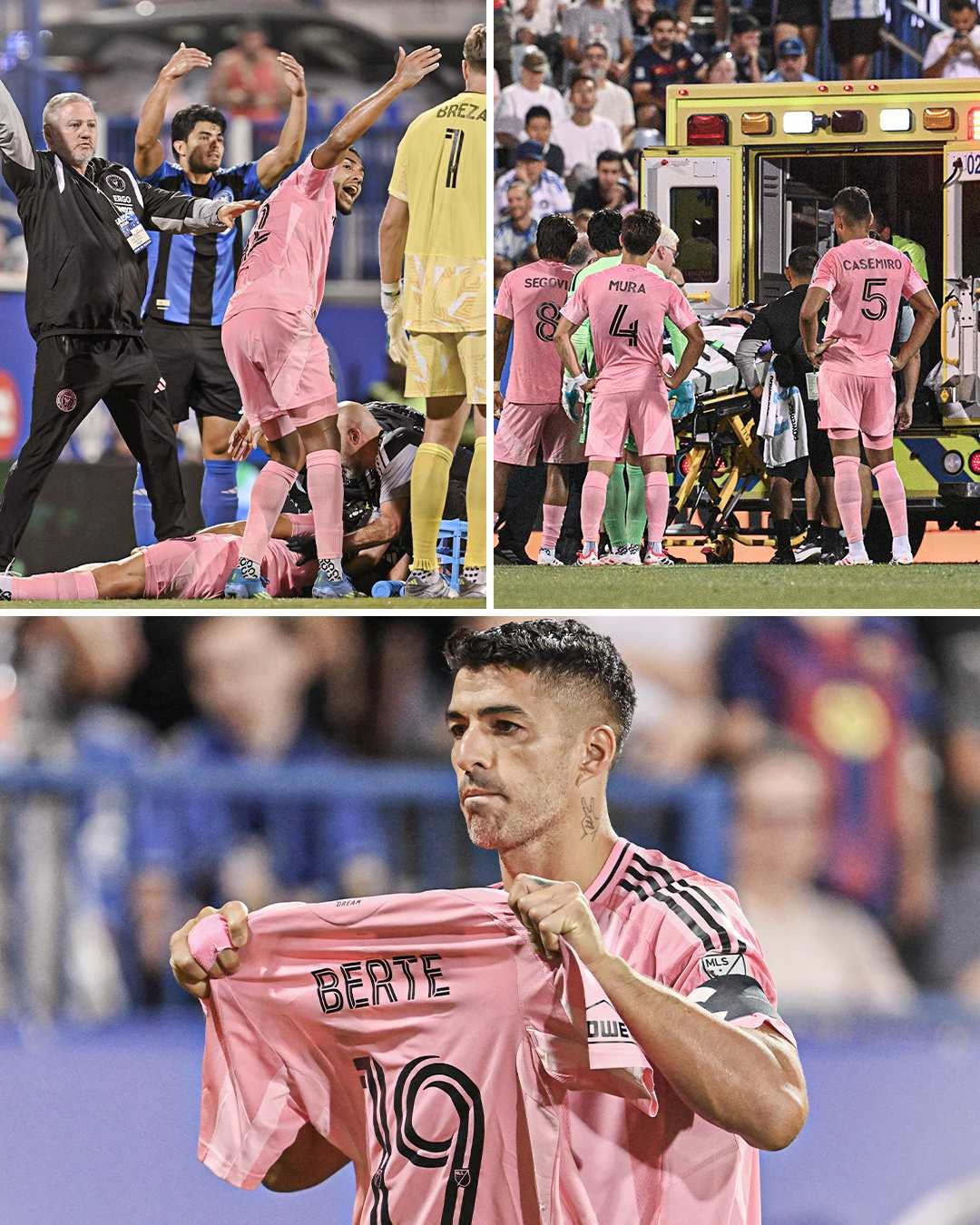 Dramatic Win for Inter Miami as Berterame Recovers from Scary Incident
