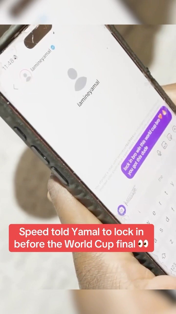 Speed's Pre-World Cup Final Message to Yamal Revealed