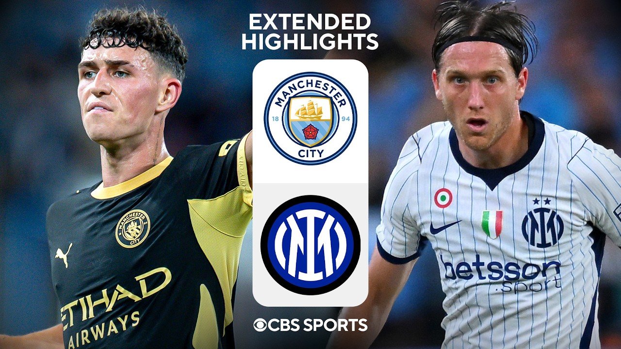 Manchester City Take On Inter Milan In Highly Anticipated Summer Friendly