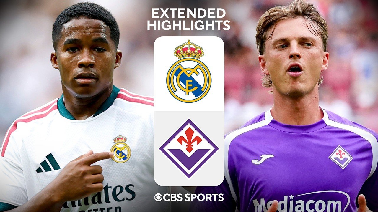 Real Madrid Takes on Fiorentina in Summer Friendly Matchup