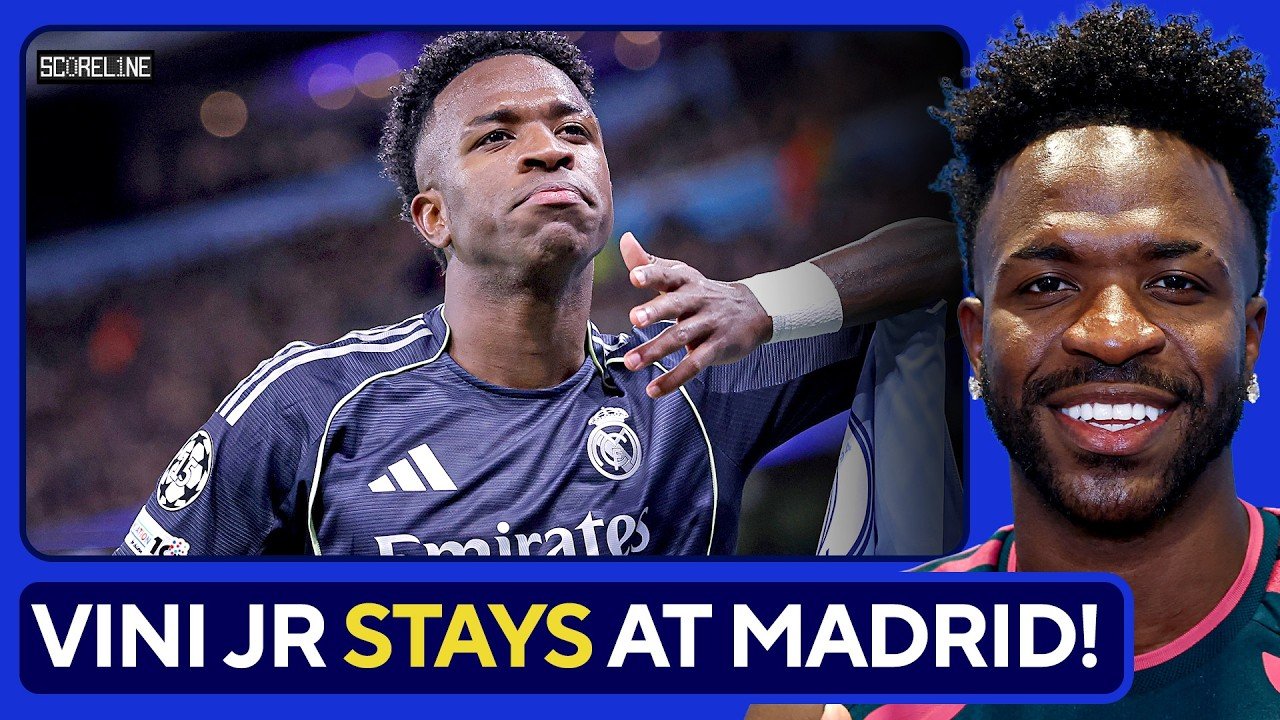 Vinicius Jr Commits to Real Madrid with New 6-Year Contract