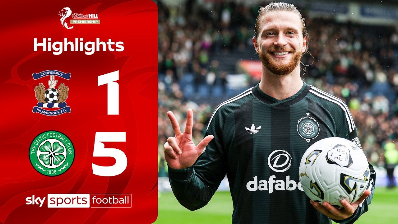 Celtic Thrash Kilmarnock as Høgh Silences Critics with Hat-Trick