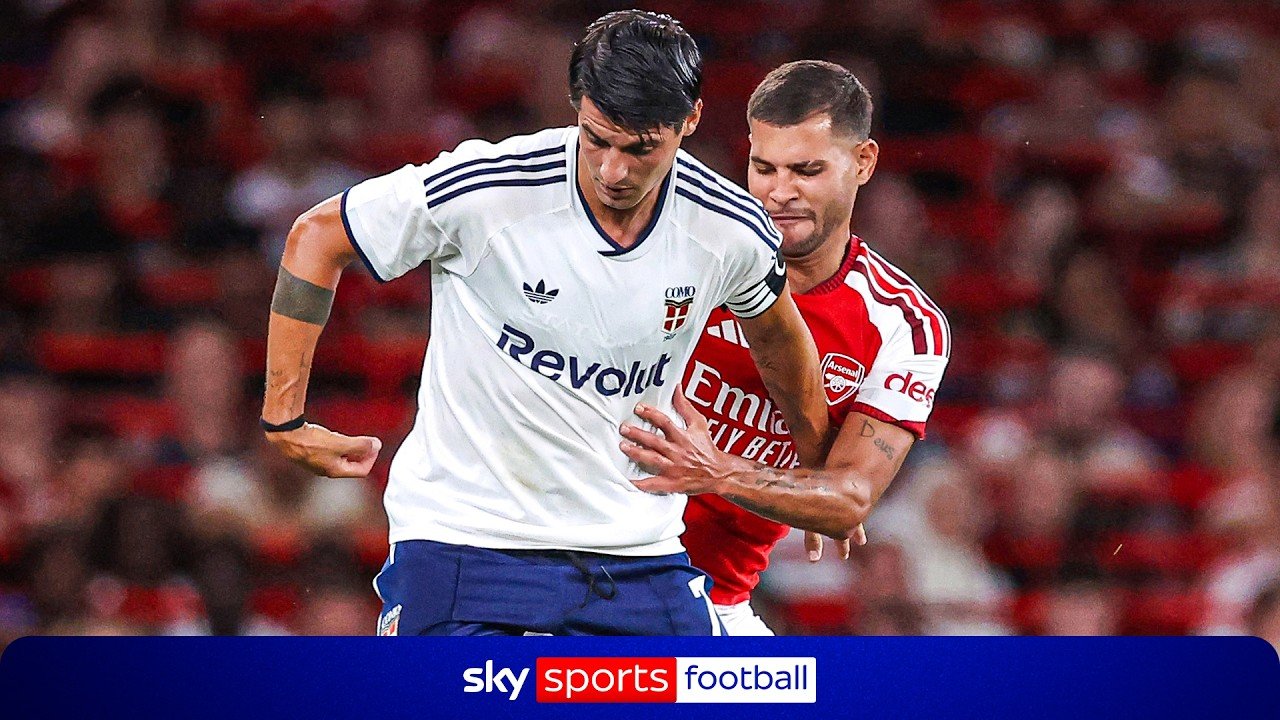Arsenal Draw 1-1 with Como in Pre-Season Friendly