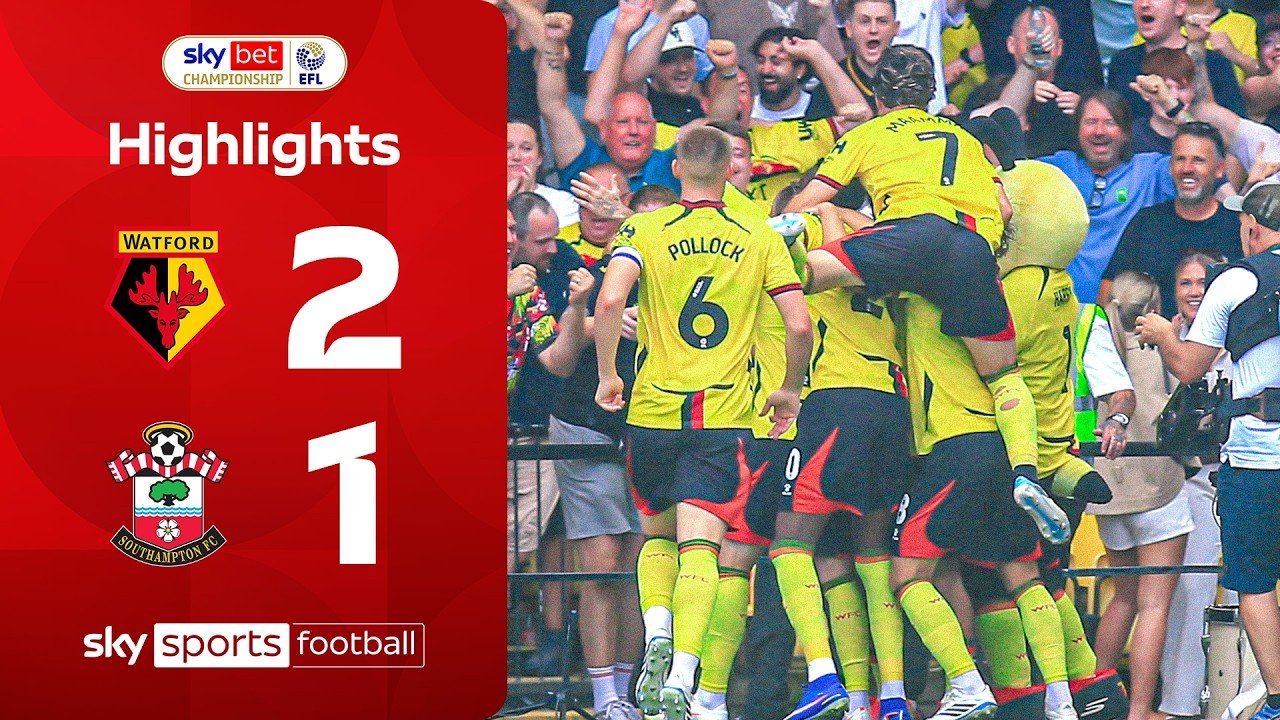 Watford Stun Southampton with Amin Nabizada's Wonder Goal