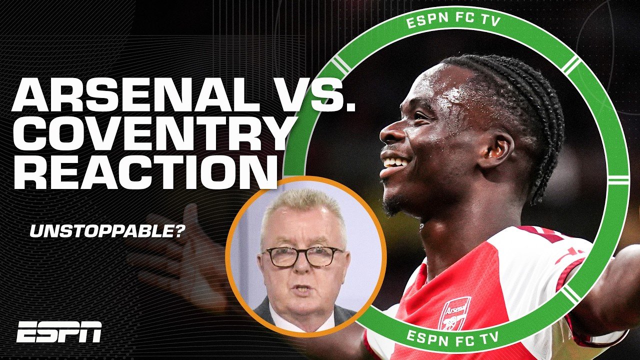Arsenal's Title Credentials Nailed in Commanding Coventry Victory