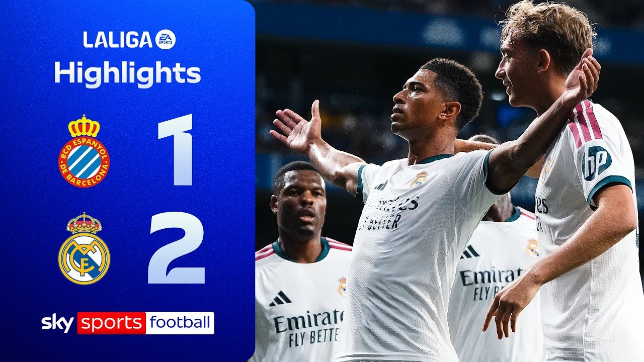 Espi Strikes Late as Mourinho Starts Real Madrid Return With Dramatic Victory Over Espanyol