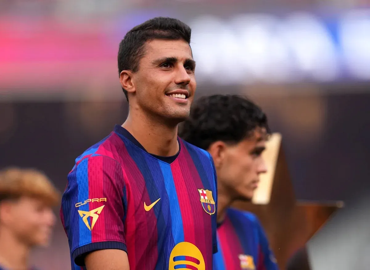 Rodri joins Barcelona group training as debut against Athletic Club nears