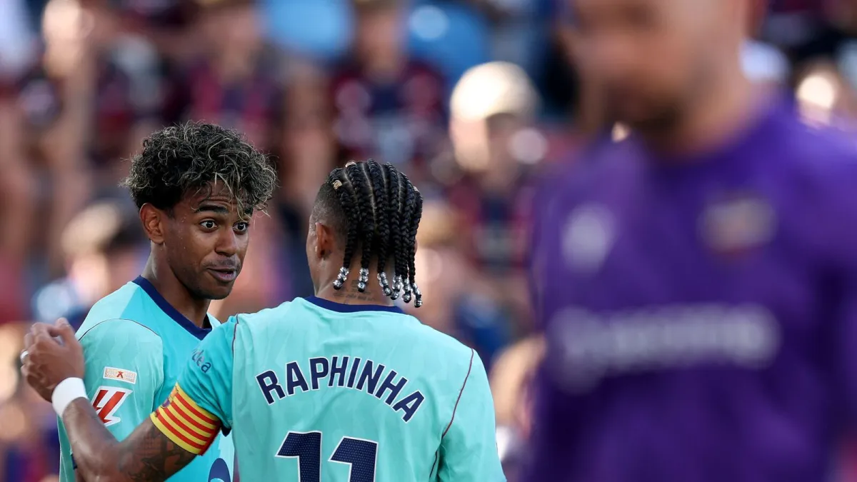 Historic dream start for FC Barcelona: Raphinha, Lamine Yamal and Fermin Lopez equal ancient record set by legendary strike trio