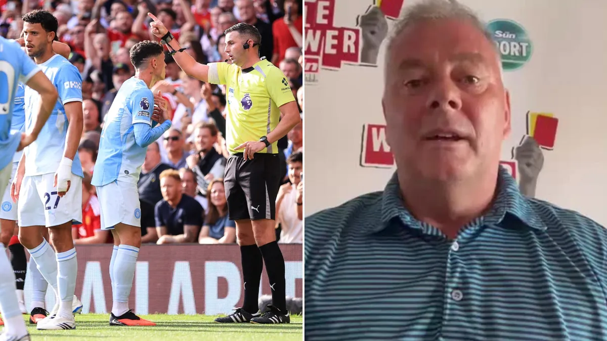 Phil Foden Sent Off in Derby Clash as Bruno Fernandes Escapes Unpunished at Old Trafford