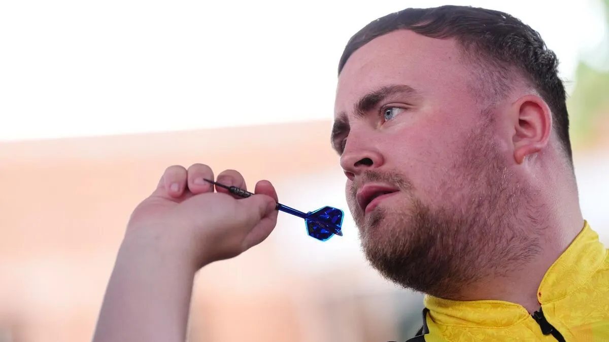 Luke Littler Focuses on Historic Sweep at World Series of Darts Finals