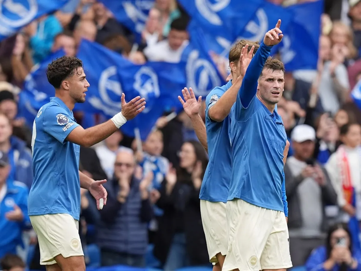 Brighton Silence Sloppy Arsenal in Shock 3-0 Title Blow