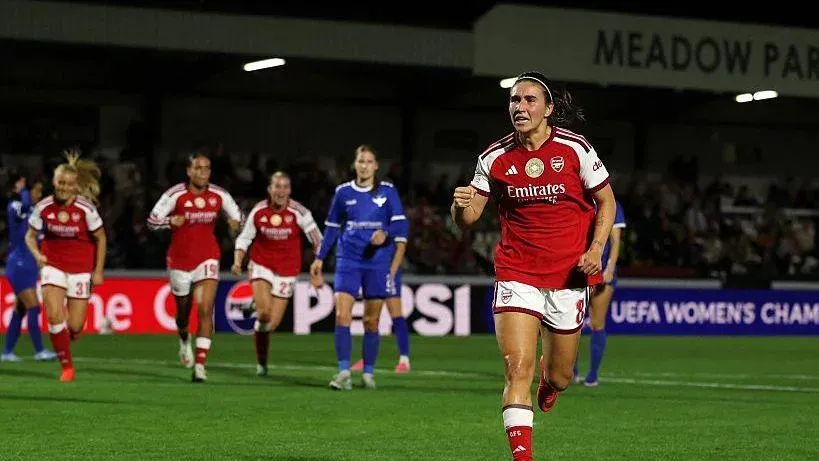 Arsenal scrape late win as Caldentey converts stoppage‑time penalty against HB Køge