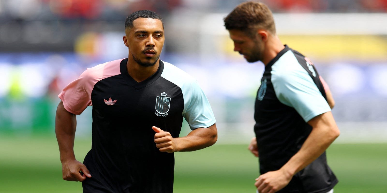 Italy and Belgium lock horns in the...