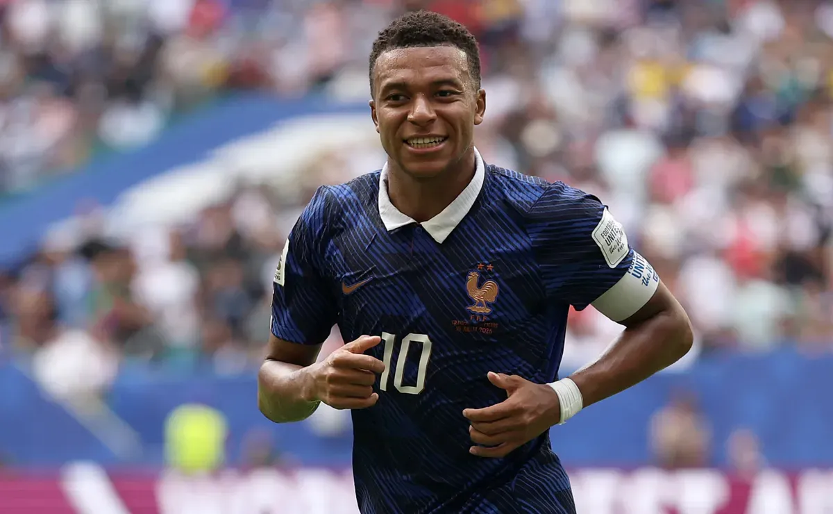 Kylian Mbappé will lead France in their...