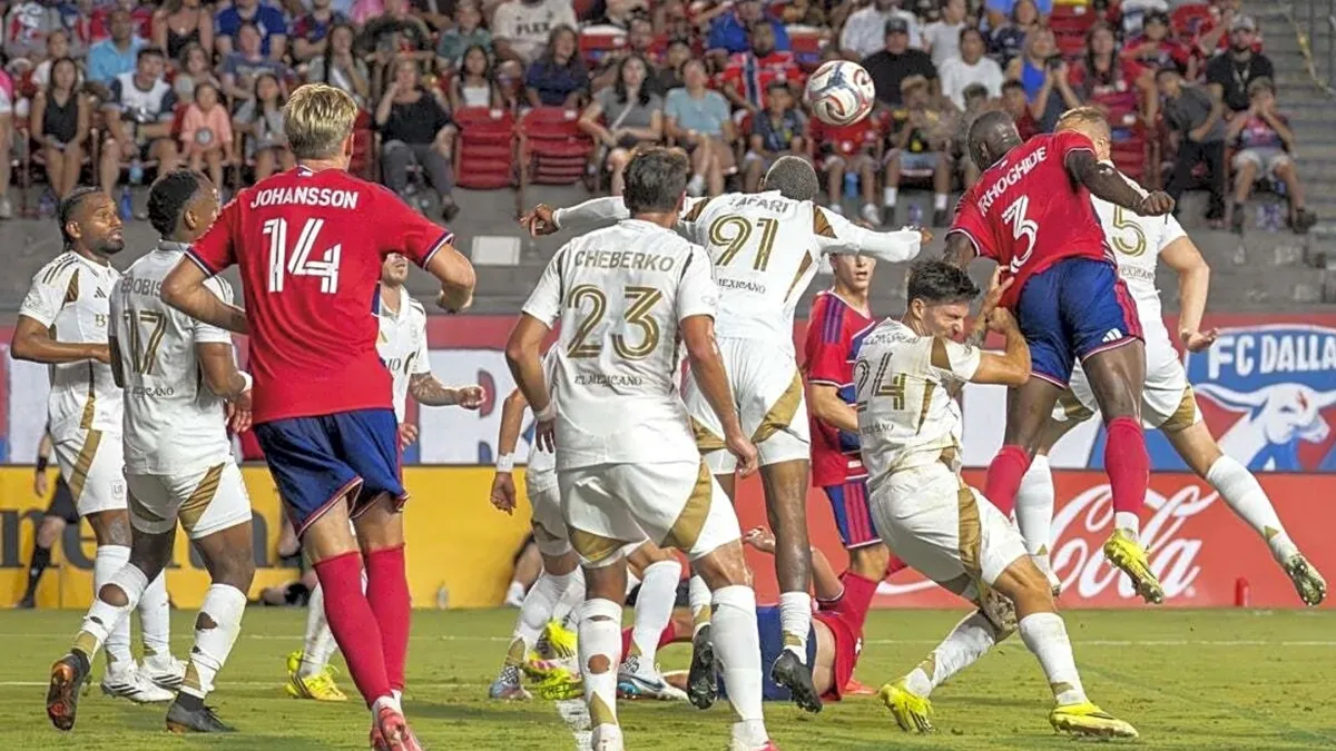Urhoghide’s 34th-Minute Strike Ends LAFC’s Road Drought as Dallas Claims Key Western Conference Win