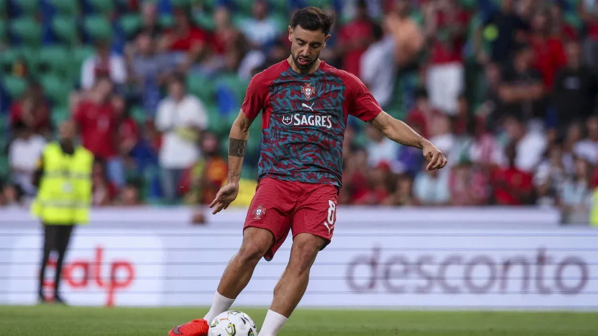 Bruno Fernandes injury: Portugal’s Jesus warns of ‘worrying’ hip condition ahead of Norway clash