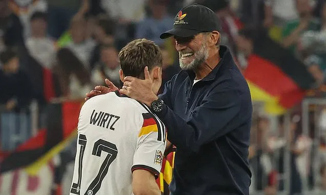 Florian Wirtz’s brilliance lifts Germany to 2-0 win over Serbia as Klopp’s ex-Reds star delivers clutch performances in debut season as national team boss