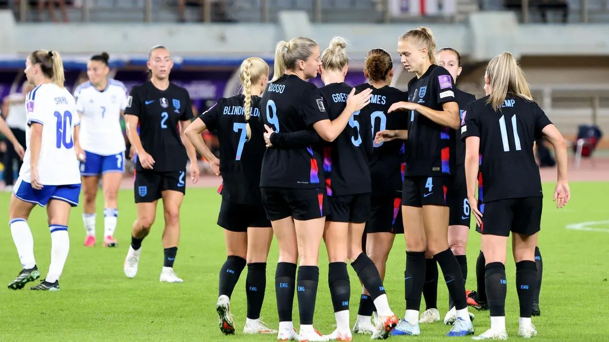 England secures decisive edge in 2027 Women’s World Cup play-offs after dominant win over Greece