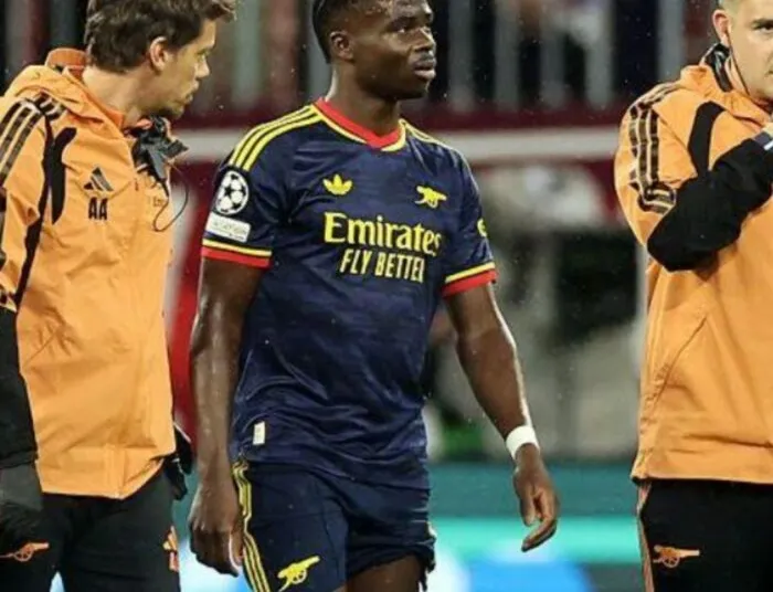 Arsenal’s Champions League Campaign Hinges on Saka’s Injury Recovery as Six-Week Layoff Looms
