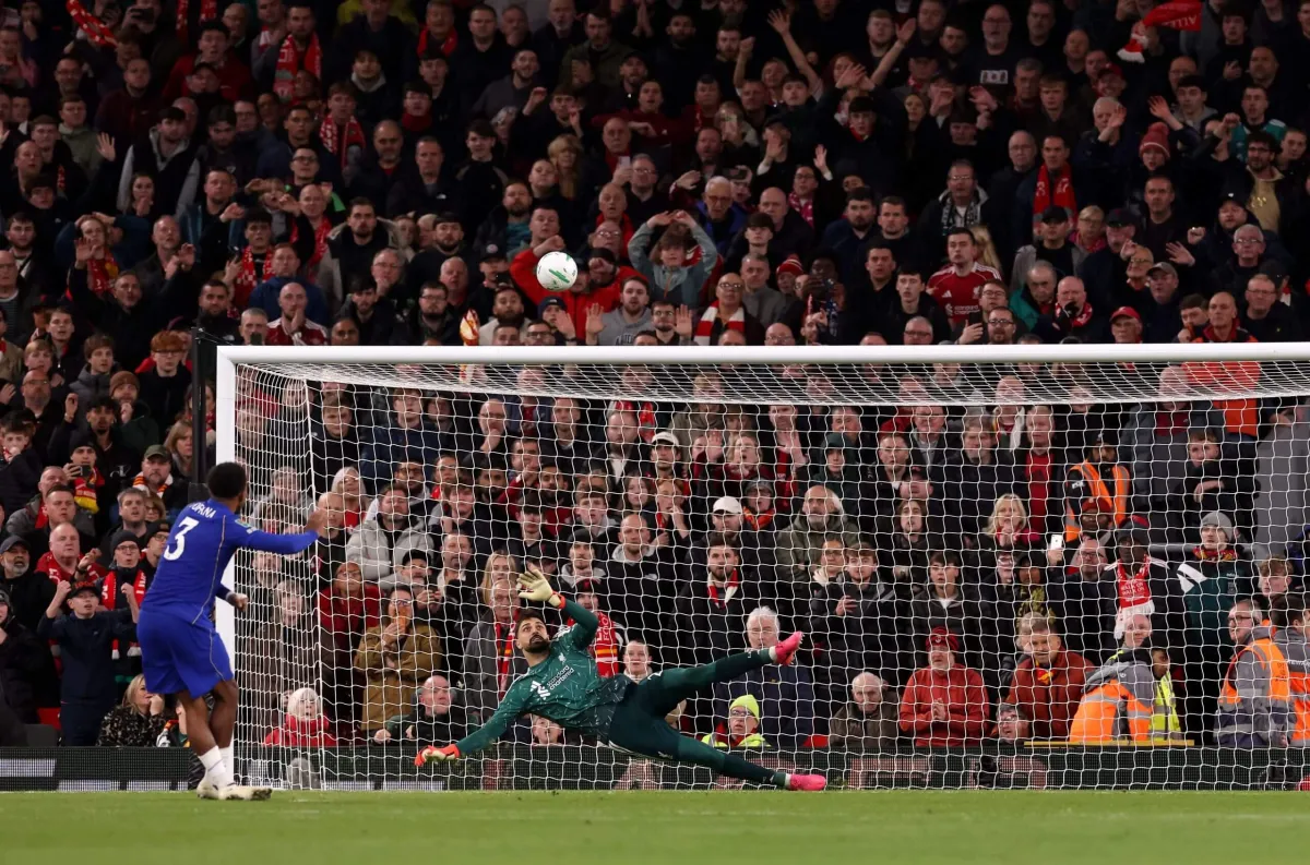 Liverpool’s Carabao Cup triumph hinges on Wesley Fofana’s penalty miss as Chelsea fall to penalties